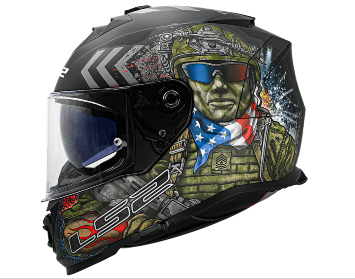 LS2 FF800 STORM COMMANDO HELMET