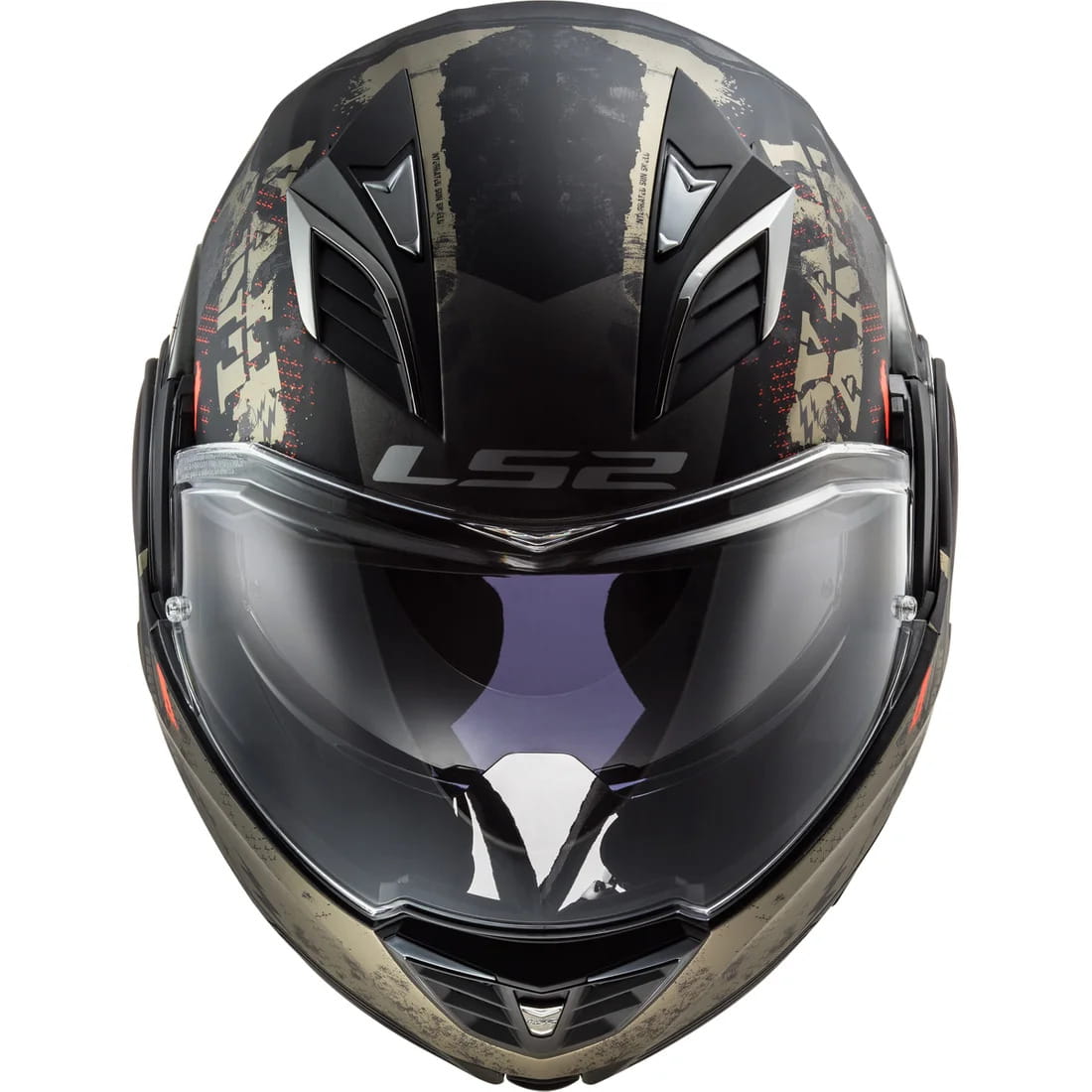 FF900 VALIANT II GRIPPER MATT ANTIQUE GOLD - Flip Up Modular Helmet