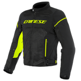 Dainese Air Frame D1 Tex Jacket Black Hi-Viz Yellow