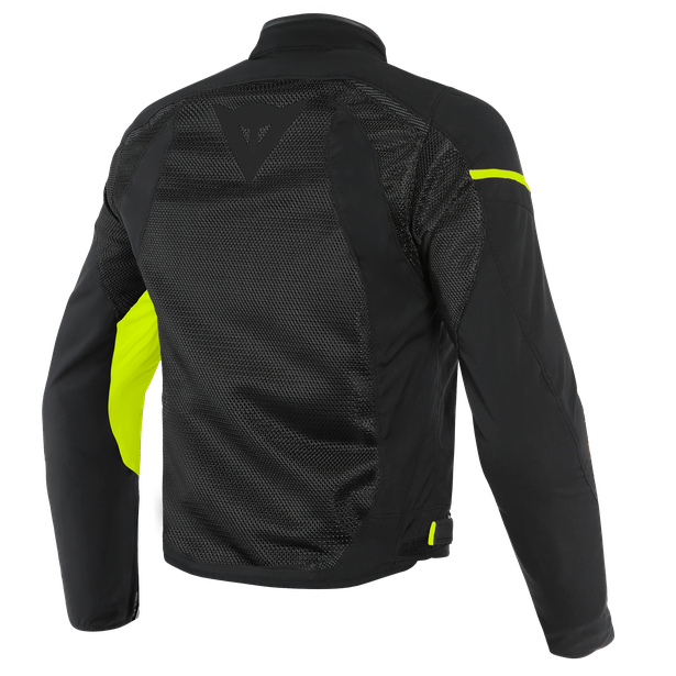 Dainese Air Frame D1 Tex Jacket Black Hi-Viz Yellow