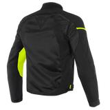 Dainese Air Frame D1 Tex Jacket Black Hi-Viz Yellow