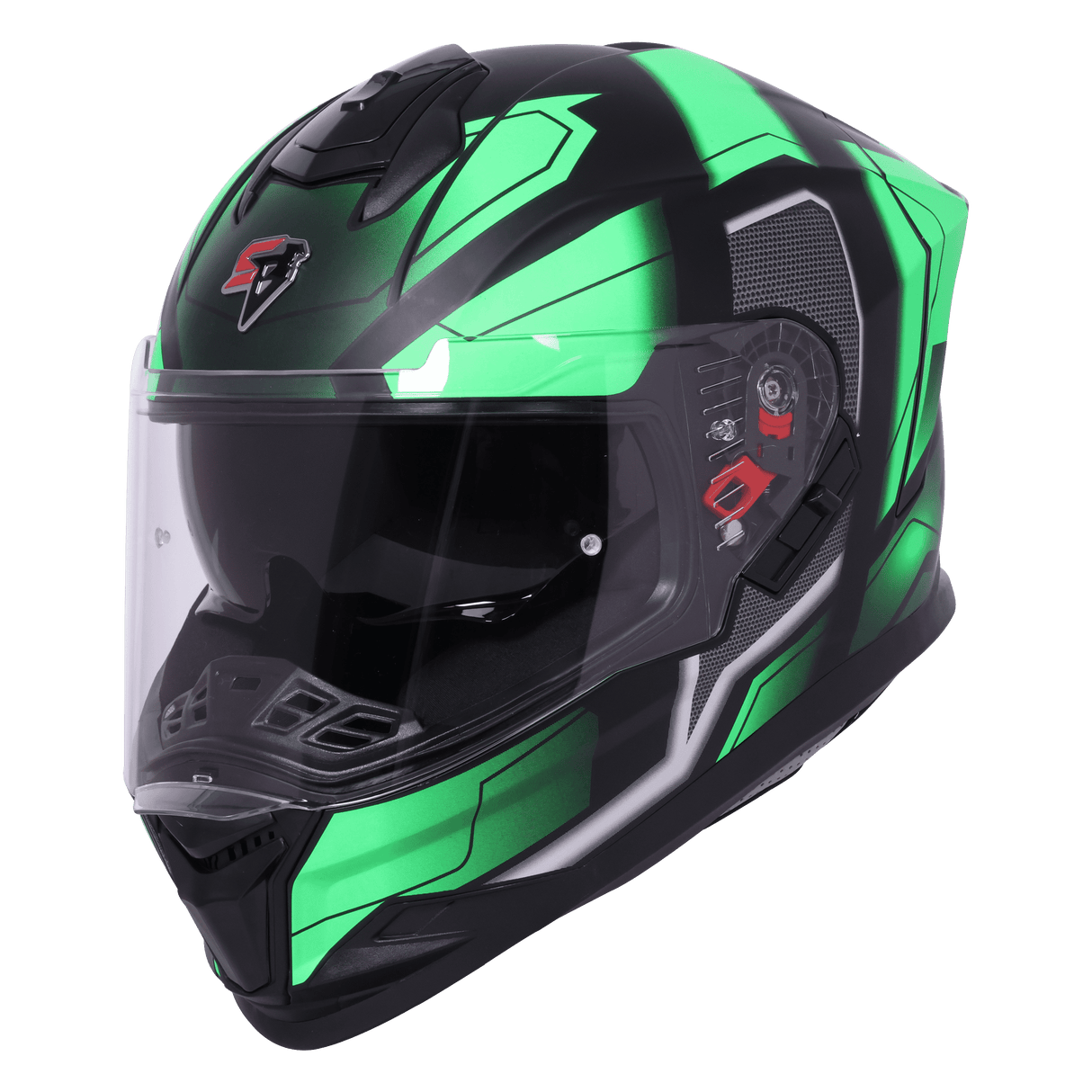 STEELBIRD SBH-57 ISS FIGHTER F3 FULL FACE HELMET