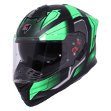 STEELBIRD SBH-57 ISS FIGHTER F3 FULL FACE HELMET