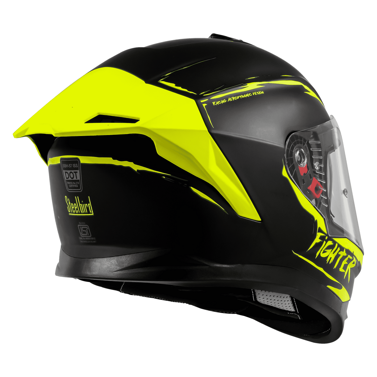 STEELBIRD SBH-57 FIGHTER F2 FULL FACE HELMET