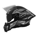STEELBIRD SBA-20 ISS SHIELD X FULL FACE HELMET