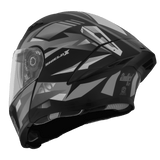 STEELBIRD SBA-20 ISS SHIELD X FULL FACE HELMET
