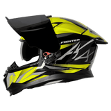 STEELBIRD SBH-57 ISS FIGHTER F4 FULL FACE HELMET