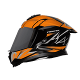 STEELBIRD SBH-57 ISS FIGHTER F4 FULL FACE HELMET
