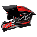 STEELBIRD SBH-57 ISS FIGHTER F4 FULL FACE HELMET