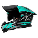 STEELBIRD SBH-57 ISS FIGHTER F4 FULL FACE HELMET