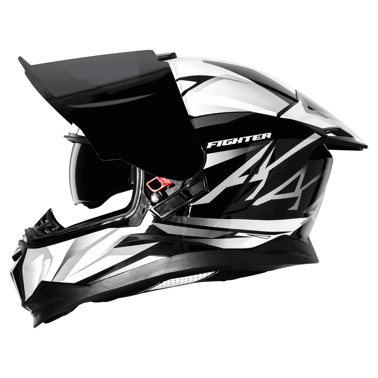 STEELBIRD SBH-57 ISS FIGHTER F4 FULL FACE HELMET
