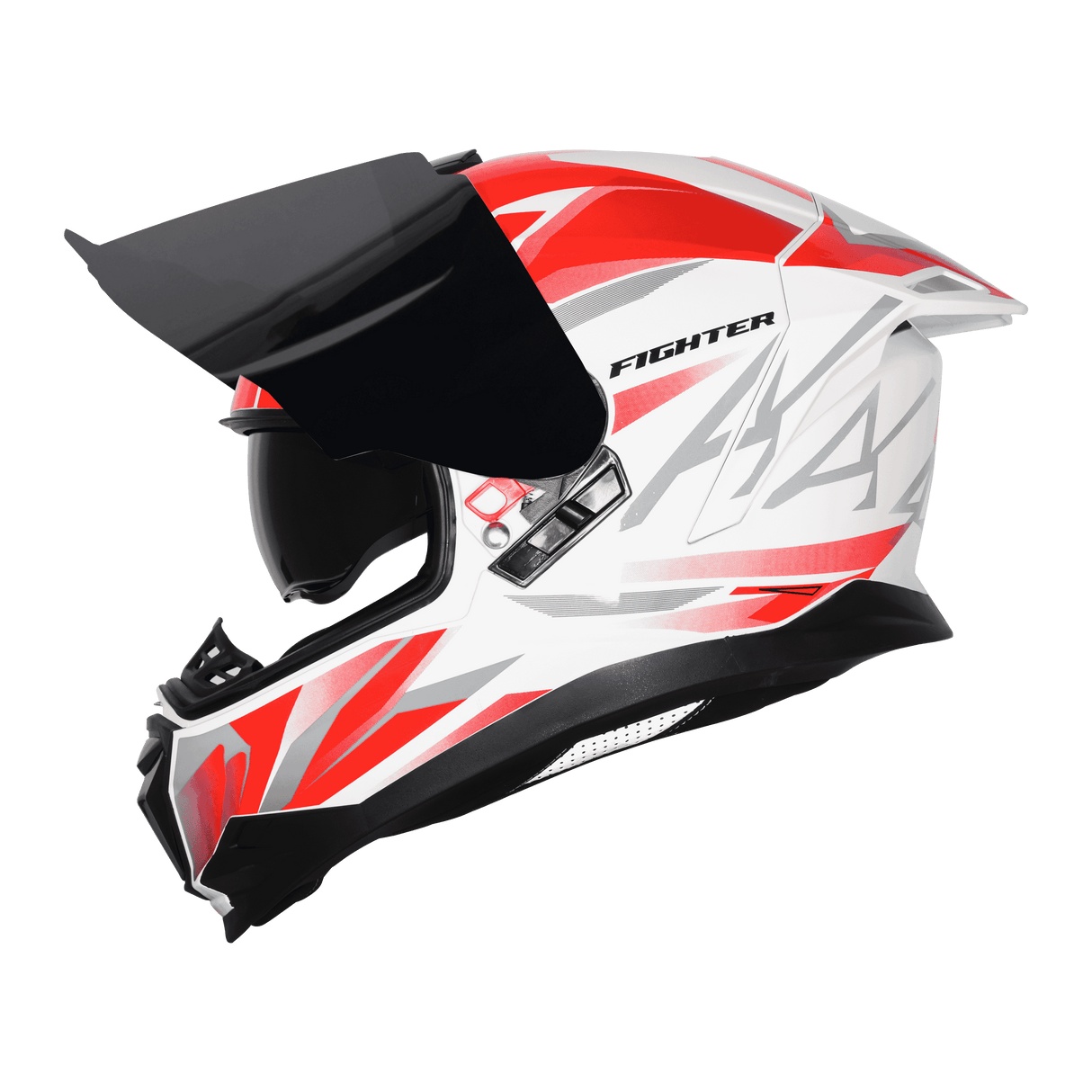 STEELBIRD SBH-57 ISS FIGHTER F4 FULL FACE HELMET