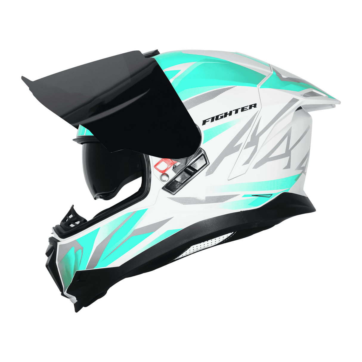 STEELBIRD SBH-57 ISS FIGHTER F4 FULL FACE HELMET