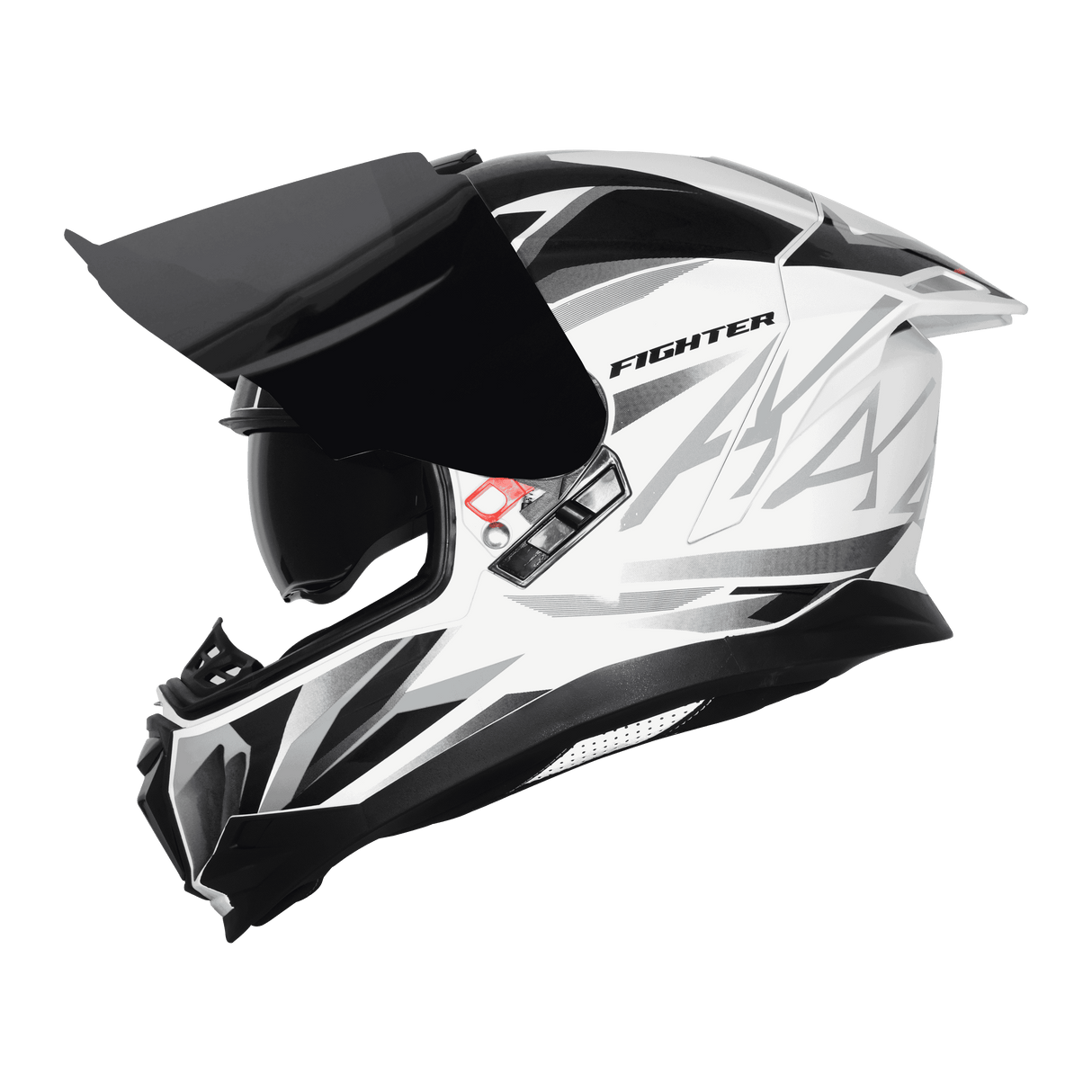 STEELBIRD SBH-57 ISS FIGHTER F4 FULL FACE HELMET
