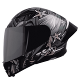 STEELBIRD SBA-20 DARK WARRIPOR FULL FACE HELMET