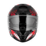 STEELBIRD SBH-32 ISS BT DOT TRICKSTER FULL FACE HELMET
