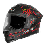 STEELBIRD SBH-57 FIGHTER F6 FULL FACE HELMET