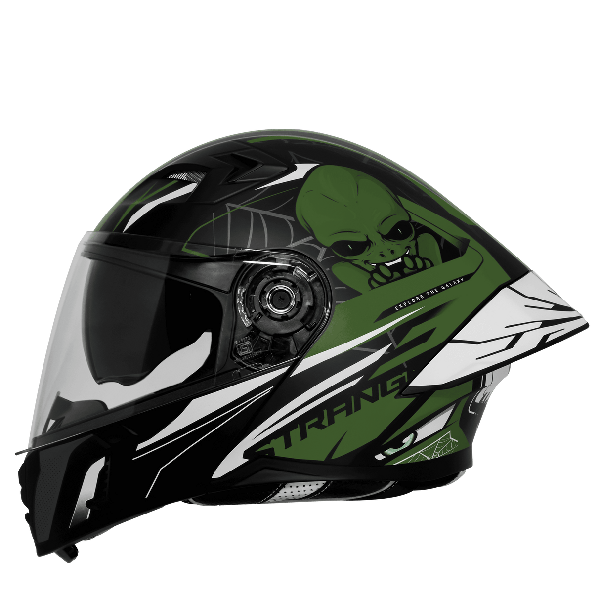 STEELBIRD SBA-20 ISS STRANGE FULL FACE HELMET