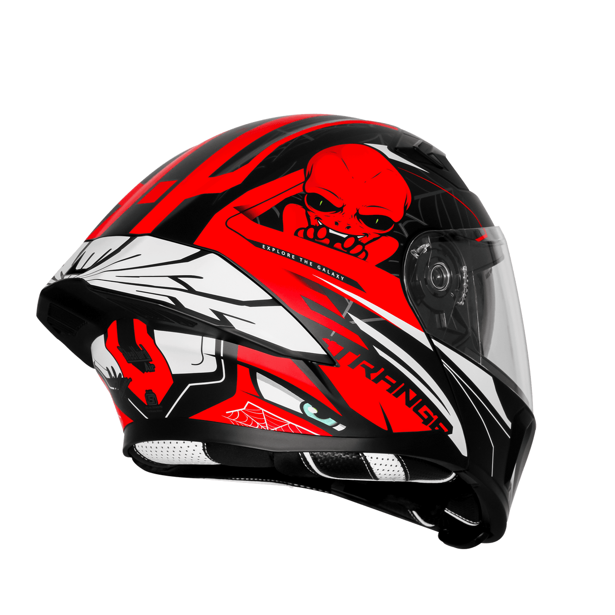STEELBIRD SBA-20 ISS STRANGE FULL FACE HELMET