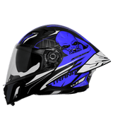 STEELBIRD SBA-20 ISS STRANGE FULL FACE HELMET