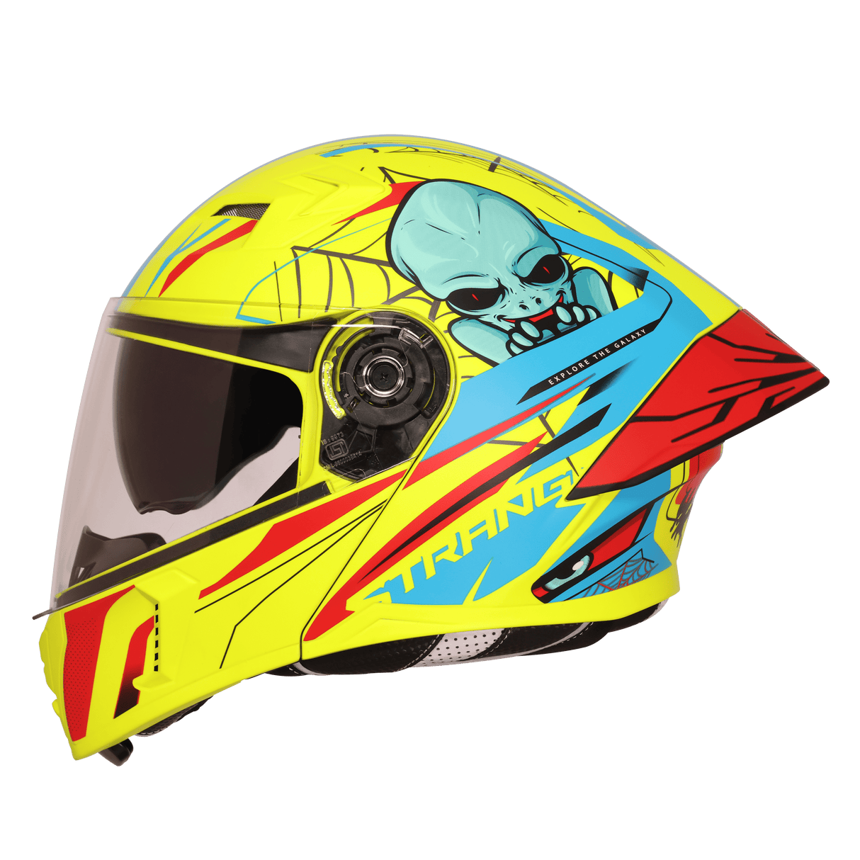 STEELBIRD SBA-20 ISS STRANGE FULL FACE HELMET