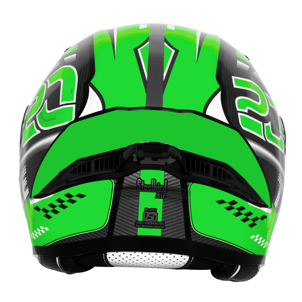 STEELBIRD SBA-20 ISS TRACE FULL FACE HELMET