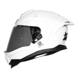 STEELBIRD SBH-57 ISS FIGHTER F11 CARBON FINISH FULL FACE HELMET