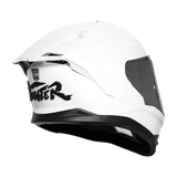 STEELBIRD SBH-57 ISS FIGHTER F11 CARBON FINISH FULL FACE HELMET