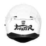 STEELBIRD SBH-57 ISS FIGHTER F11 CARBON FINISH FULL FACE HELMET