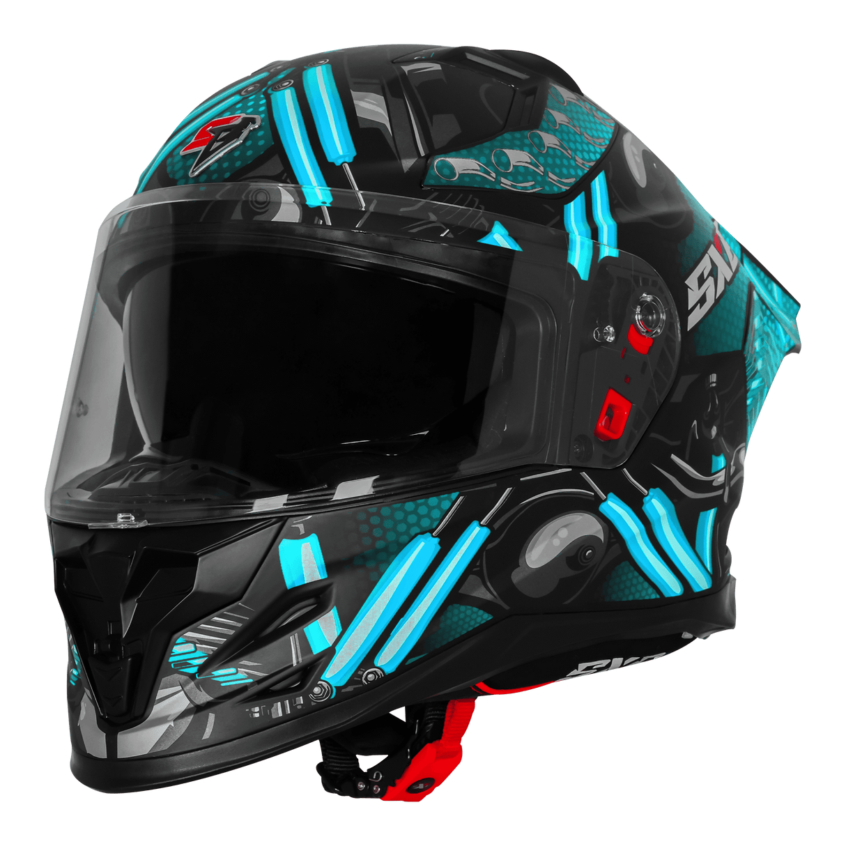 STEELBIRD SBH- 61 SXE ST1 FULL FACE HELMET