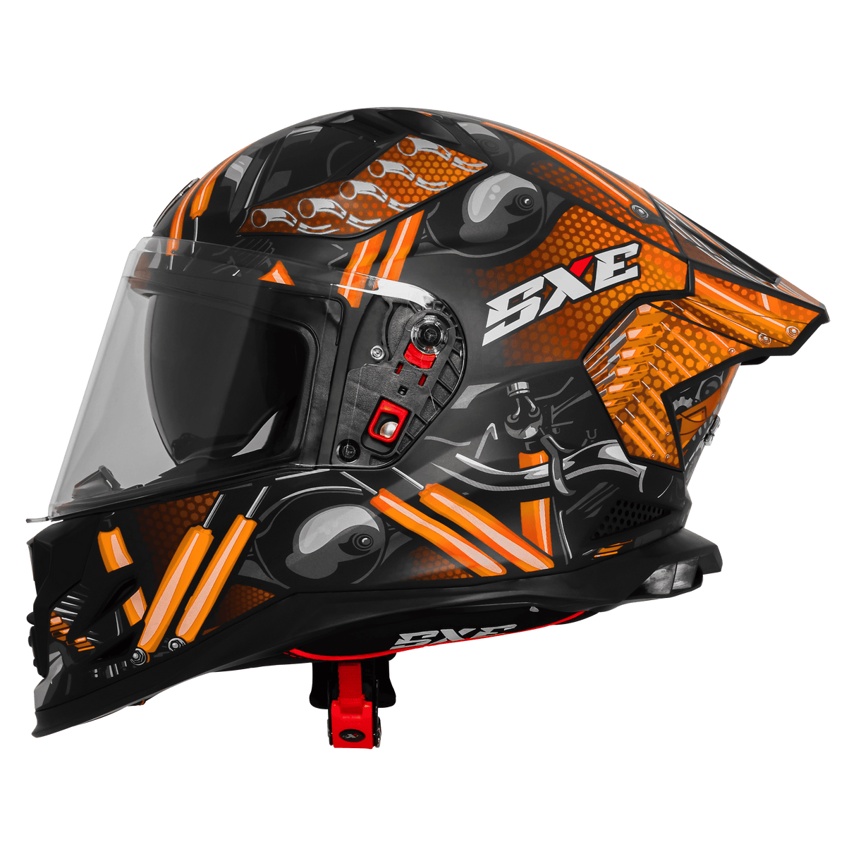 STEELBIRD SBH- 61 SXE ST1 FULL FACE HELMET