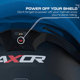 AXOR  X ALTOR APEX SMART BLUETOOTH FULL FACE HELMET
