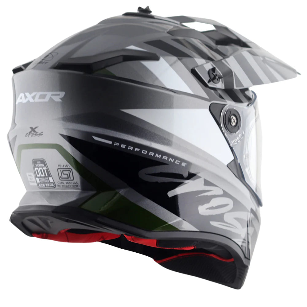 AXOR X-CROSS DUAL ORBIT FULL FACE HELMET