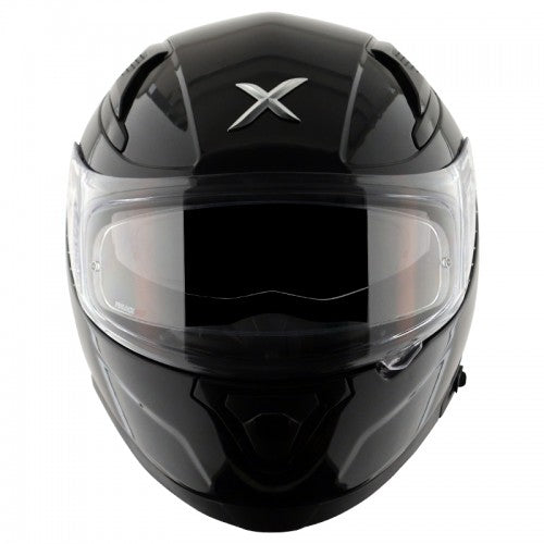 APEX SOLID BLACK FULL FACE HELMET