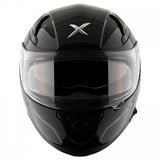 APEX SOLID BLACK FULL FACE HELMET