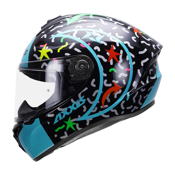 AXXIS DRAKEN S CRAZY FULL FACE  HELMET