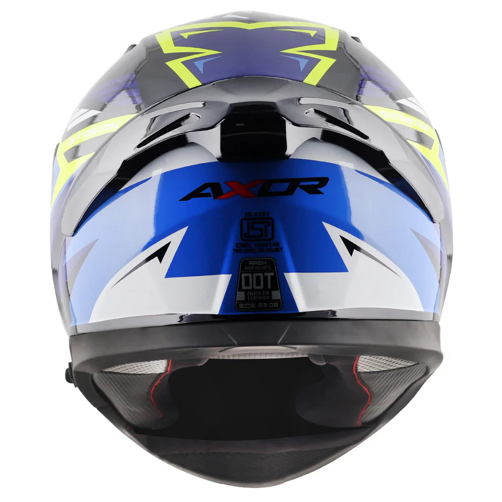 AXOR APEX STREAK FULL FACE HELMET