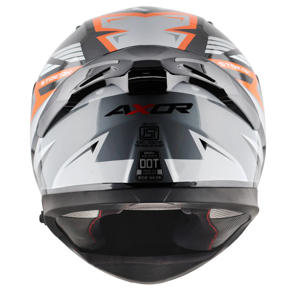 AXOR APEX STREAK FULL FACE HELMET