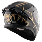 APEX MARVEL BLACK PANTHER FULL FACE HELMET