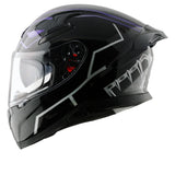 APEX MARVEL BLACK PANTHER FULL FACE HELMET