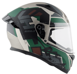 VEGA BOLT ARMY FULL FACE HELMET