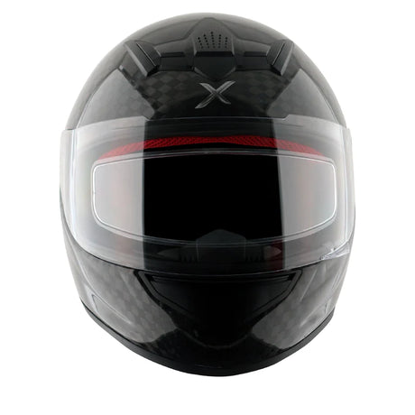 AXOR RAGE CARBON FIBER BIG CHECKS GLOSS FULL FACE HELMET