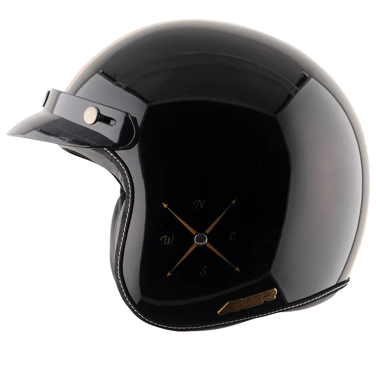 AXOR RETRO JET EURO GLOBE OPEN FACE HELMET