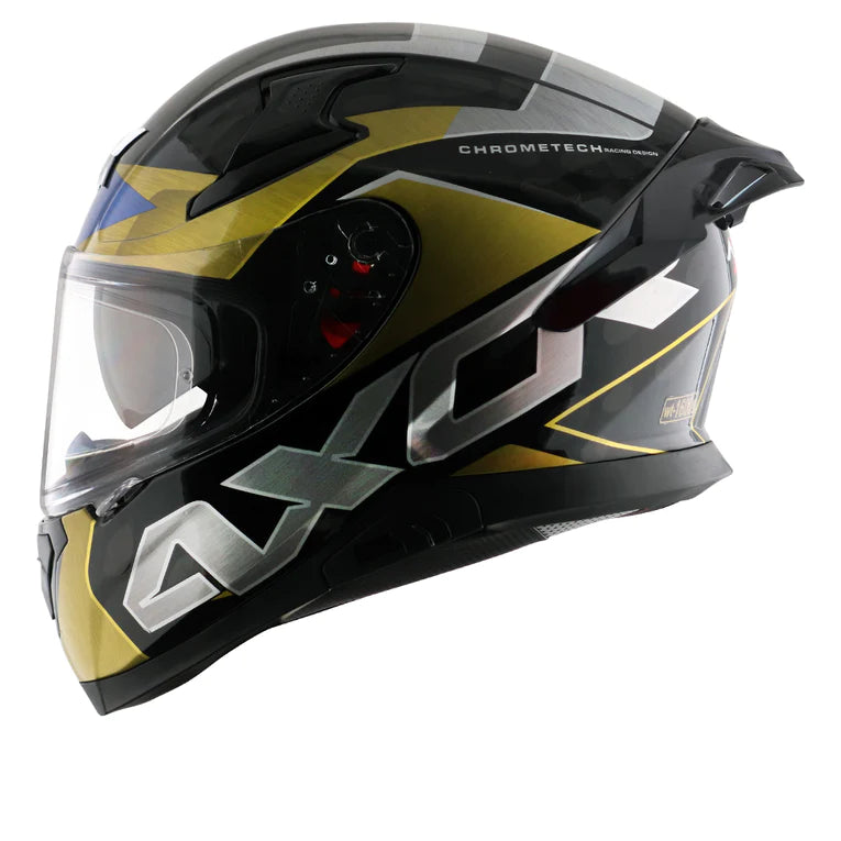 Axor Apex Chrometech Full Face Helmet