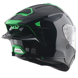 AXOR BRUTALE CORSA DUAL SPOILER FULL FACE HELMET