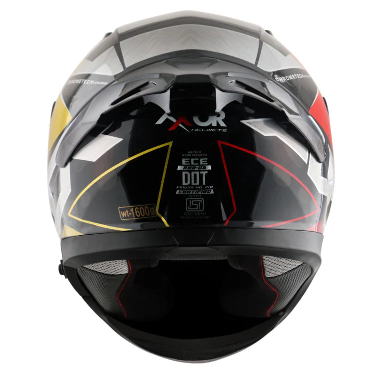 Axor Apex Chrometech Full Face Helmet