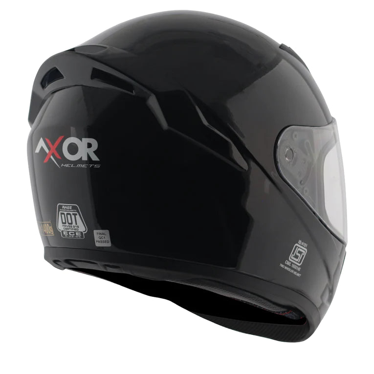 AXOR RAGE SOLID FULL FACE HELMET