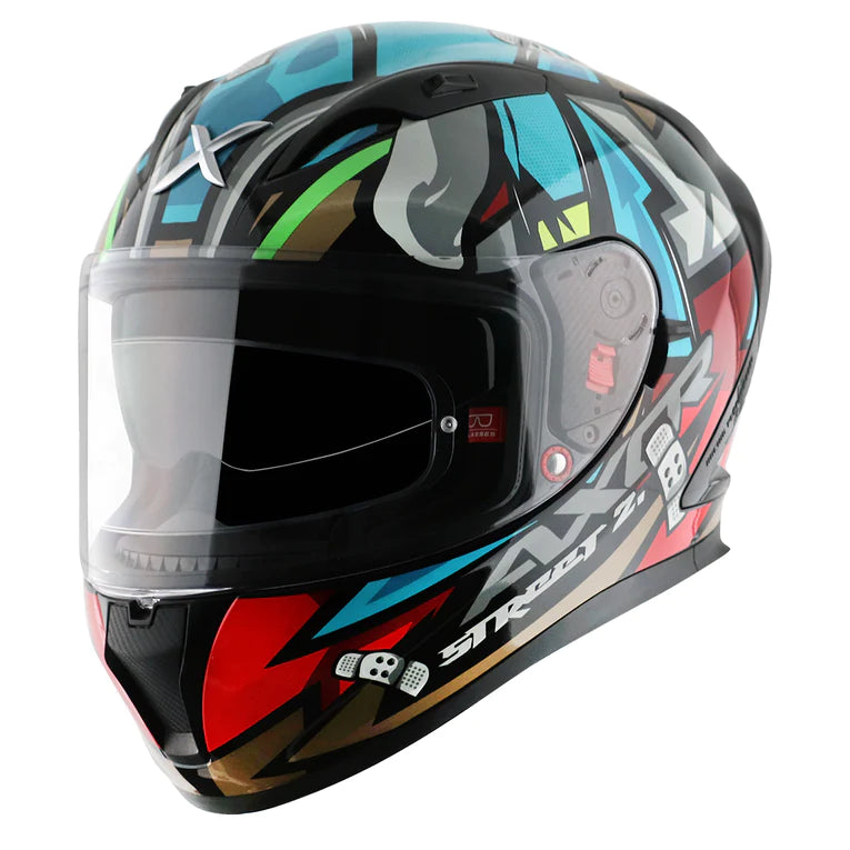 STREET BOBBY FULL FACE HELMET