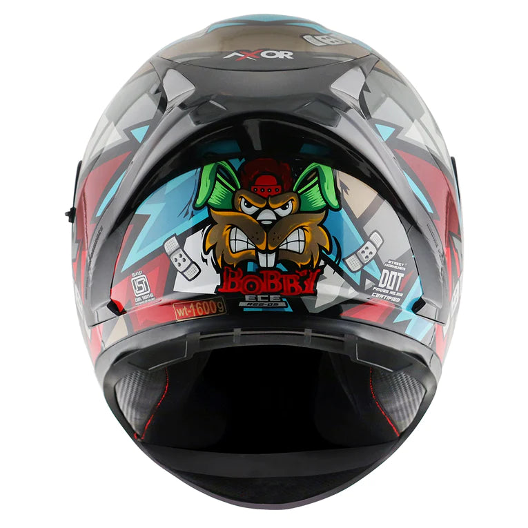 STREET BOBBY FULL FACE HELMET