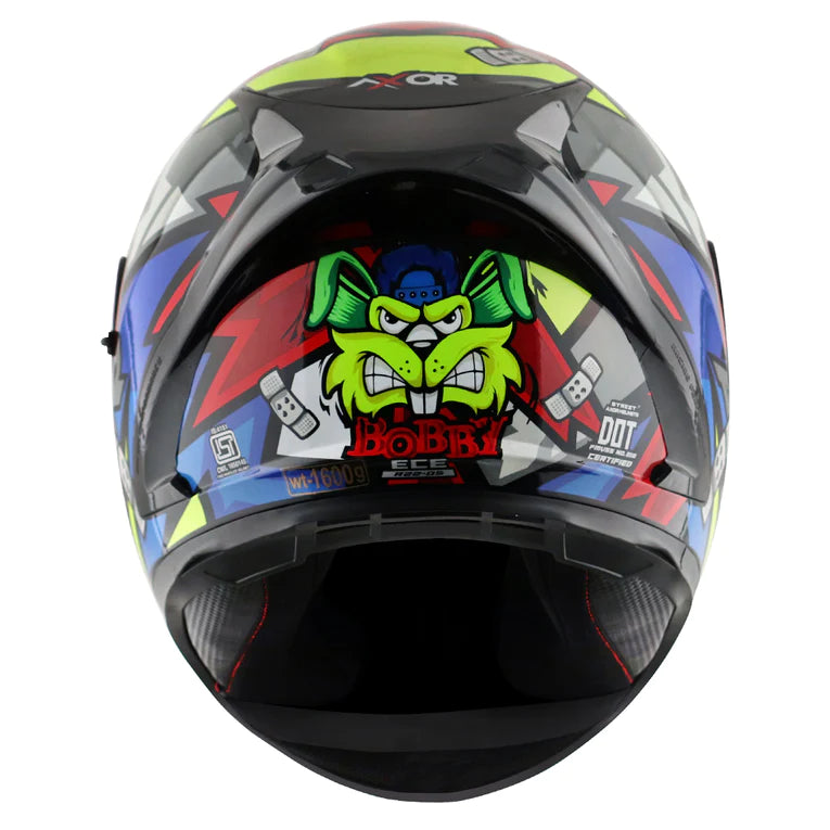 STREET BOBBY FULL FACE HELMET